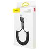 BASEUS FISH EYE CABLE DE CARGA/DATOS USB PARA LIGHTNING 2A 1M, NEGRO