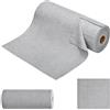 Nexpho Rotolo di Panno in Microfibra 50 Pezzi Panni per la Pulizia Strappabili 30 x 30 cm Microfibra Panni Pulizia Riutilizzabili e Senza Pelucchi per Pulizia da Casa e Cucina Colori (Grigio)