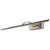 Alpinaluz Applique da parete LED quadri 8W 2700K nichel satinato 45,5 cm