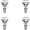 ZEELYDE Lampada Lava Sostitutiva E14 R39 30W Faretto Un Vite Nella Lampadina Riflettore Trasparente Lampadine Spot Lava Un Incandescenza 4 Pz