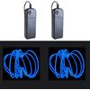 dobestyou El Wire blu, 3 m 2pack neon luce flash elettroluminescenza, utilizzato per fai da te, varie decorazioni per feste di vacanza