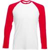 Fruit of the Loom FOTL - T-Shirt Sportiva a Punta Tonda, Uomo