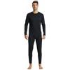 BEGIANT Set di biancheria intima termica da uomo, foderata in pile, super calda, per inverno e freddo, a maniche lunghe, per attività all'aperto