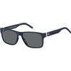 Tommy Hilfiger Occhiali da Sole TOMMY HILFIGER TH 1718/S 0JU BLUE WHITE 56/16/145 Uomo