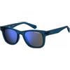 Polaroid PLD 8009/N/New Occhiali, PJP/5X Blue, 44 Unisex-Bambini