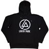 Rock Off officially licensed products Linkin Park - Concentric, Felpa da Uomo, Nero (Black), S