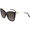 Jimmy Choo Occhiali da Sole SEBA/S Havana 58/15/145 Donna