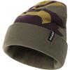 Zylioo XS/S/M/XL/XXL/3XL Berretto invernale lavorato a maglia per testa grande, berretto invernale beanie con visiera, berretto invernale grande e caldo con cuffia e visiera, Verde mimetico, XXL-3XL