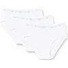 sloggi Donna 24/7 100 H Midi 3P, Bianco, 38