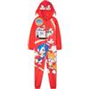Get Trend Sonic The Hedgehog Tuta Intera Bambino 4-10 Anni, Pile Pigiama Intero Bambini con o Senza Cappuccio, Regalo Ragazzo (6-7 Anni, Multi Knuckles)