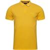 Superdry Vint Destroy Polo M1110345A Springs Yellow L Uomo, Giallo