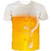 Loveternal Unisex T-Shirt 3D Stampato Magliette Uomo Divertenti Manica Corta Camicia S-3XL