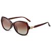 LumiSyne Occhiali Da Sole Polarizzati Donna Lenti Gradiente Moda Montatura Decorata Con Strass Protezione UV400 Stile All'Aperto Viaggio