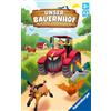 Ravensburger 22408 - Unser Bauernhof, gioco da tavolo per bambini dai 3 anni in su, dadi e gioco da collezione per 2-4 giocatori