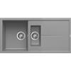 Elleci Lavello Elleci Incasso 2 vasche 100x50 Unico 475 Granitek Cemento LGU47548