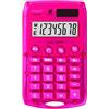 Rebell Starlet - Calcolatrice tascabile, colore: Rosa