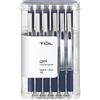 TUL Retractable Gel Pens 0.7 mm Medium Point, Blue 12/pk by TUL