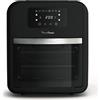Moulinex Friggitrice ad Aria Calda, Fornetto Elettrico, 11 Litri, Easy Fry Oven & Grill,2000W, Friggitrice Senza Olio, 9 Funzioni, 8 Programmi Automatici,Capacità 6 Persone, 7 Accessori Inclusi AL5018