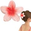 Opdestn Pinze per Capelli con Fiori, Mollettone Artiglio da Donna per Ragazze, Vacanze Estive