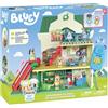 Rocco Giocattoli | Il Supermercato di Bluey - Playset con 2 Action Figures, Accessori e adesivi