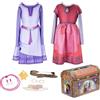 Disney 228434 Dahlia ASHA N Dalia, set da bambina, costume da bagno, 4-6