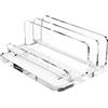 No Supporto Verticale per Laptop, Supporto da Scrivania In Acrilico con Dock R5538