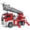 02771 - Autopompa MAN TGA Con Scala Girevole, Pompa Dell'Acqua, Modulo Luci E Su
