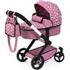 Bayer Design 17076AB Passeggino per bambole Combi Xeo, carrozzina bambola, regol
