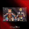 SHOWCASE LAB TECA IN PLEXIGLASS ACRILICO-DISPLAY-PER SET LEGO®75644-DORI CONTRO BROGI-GIGANTI