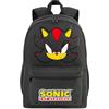 Get Trend SONIC THE HEDGEHOG Zaino Bambini, 46 x 32 x 16 cm, Grande Zainetto con Multi-Scomparto e Spallacci Regolabili per Scuola, Viaggio, Sport, Idee Regalo (Nero Shadow)