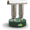 Bio Green - Warmax-Power 5, Riscaldatore a paraffina, per serre, colore: Verde/Argento