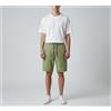 SCOTCH & SODA Jet Set All Day Shorts Uomo W28 Verde Zip Cargo Elasticizzati