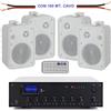SPECIAL KIT IMPIANTO FILODIFFUSIONE BT SISTEMA AUDIO PARETE 4 altoparlanti + amplificatore