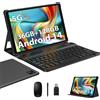 Tablet 10 Pollici Android 14, 36GB RAM 128GB ROM,(1TB TF), Octa-Core,2.0Ghz 5G W