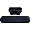 BOROCO Set di 2 cuscini per lo schienale della moto, autoadesivi in schiuma PU, ammortizzanti e impermeabili, ad alta elasticità, universali, adatti per bauletti in alluminio, 27 x 6,5 cm e 13,5 x 8,5