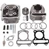 GOOFIT 47mm Big Bore Cinese Scooter Cilindro Kit Testa Cilindro Sostituzione per GY6 80cc 139QMB ATV Scooter Motocicletta Motocicletta Motocicletta Kart