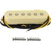FLEOR Pickup centrale single coil in ceramica tono vintage per chitarra stile ST, giallo