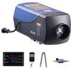 VEVOR Riscaldatore Diesel, 12-24V 5-8KW Riscaldatore d'Aria Diesel Portatile con Telecomando e Schermo LCD, Riscaldamento Rapido e Silenzioso, Serbatoio Carburante Grande da 10 L