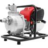 PINYELIN Motopompa a scoppio 4 tempi 38cc 1200W pompa acqua benzina per giardino
