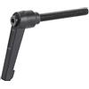 Walfront 1Pcs M8 x 16/20/25/30/40/60mm Maniglia a vite Maschio Filettatura Meccanica Maniglia Regolabile Maniglia di Bloccaggio con Vite Prigioniera(M8*30)