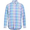 POLO RALPH LAUREN - Camicia a quadri - Blu chiaro