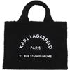 KARL LAGERFELD - Borsa a mano - Nero