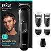Braun Set per la cura della barba 6 in 1 Bodygroomer Beard Trimmer Hair Styler All-in-One Uomo!
