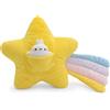 NICI cuscino di peluche MOLANG stella cadente 40x28cm - giallo,62222