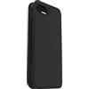 OtterBox per Apple iPhone SE (2nd gen)/8/7, Custodia Folio resistente a cadute sottile e soffice al tatto, gamma Strada Via, Nero