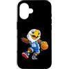 Bahaa's Tee Custodia per iPhone 16 Eagle Basketball Mascot Jersey 26 Sports Graphic Art