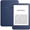 Amazon Kindle (modello 2022) | Il nostro Kindle più leggero e compatto, ora con uno schermo da 6'' ad alta risoluzione (300 ppi) e doppio spazio di archiviazione | Con pubblicità | Blu