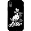 Later Holiday / Vacation Apparel & Cloth Custodia per iPhone XR Ci vediamo più tardi Estate o Vacanza - Rubinetto di pollo