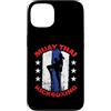 Muay Thai fight fight kick Thai boxing m Custodia per iPhone 13 Ring Control per la Muay Thai Kickboxing