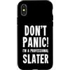 Roofing & Slating T-Shirts & Gifts Custodia per iPhone X/XS Slater
